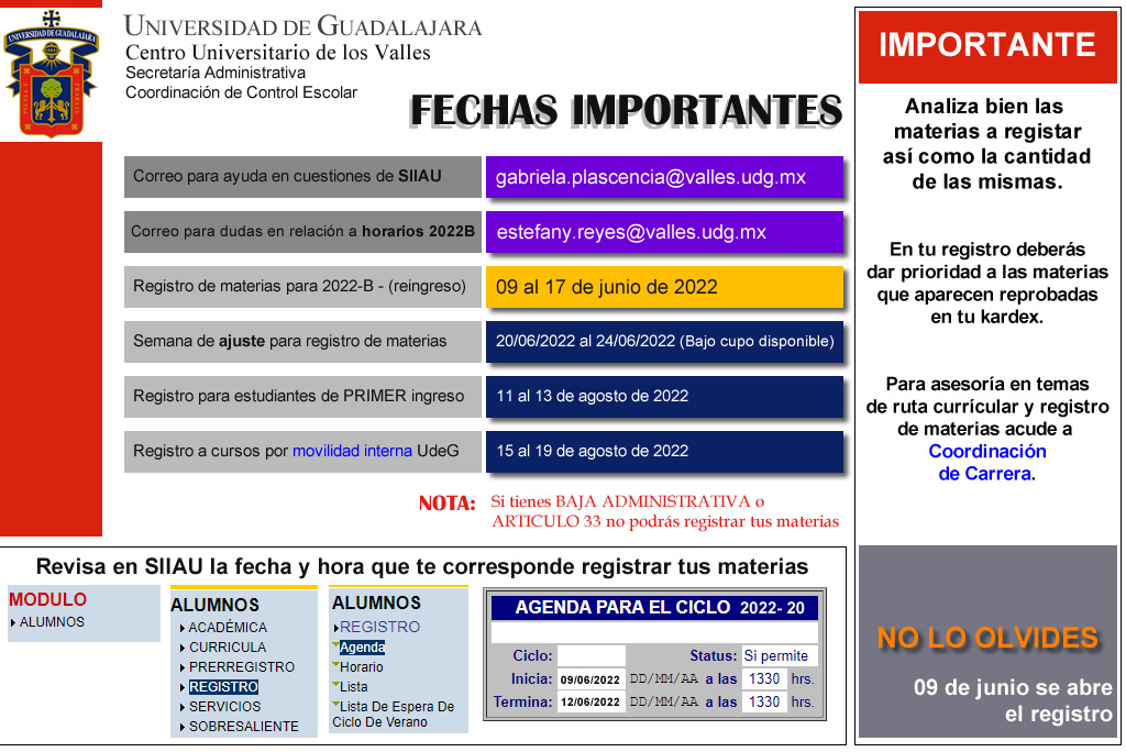 Agenda de registro 2022b