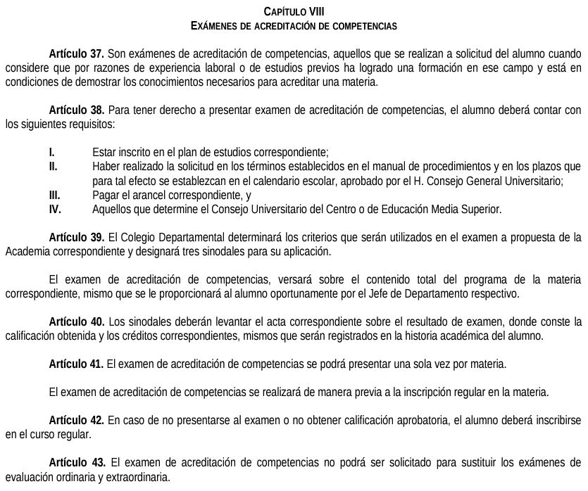 Examenes por Competencias - Normatividad