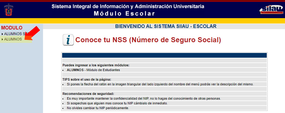 Registro por movilidad interna